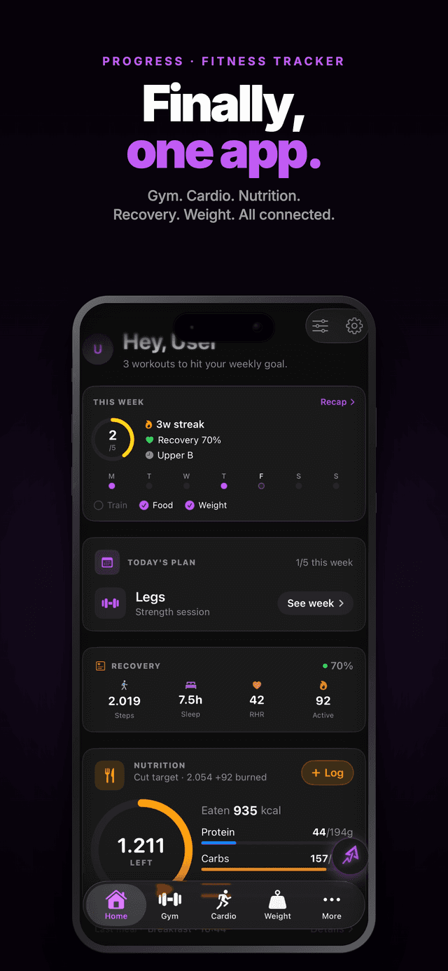 Finally. Everything in one app.